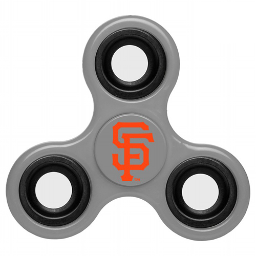MLB San Francisco Giants 3 Way Fidget Spinner G33 - Gray - Click Image to Close